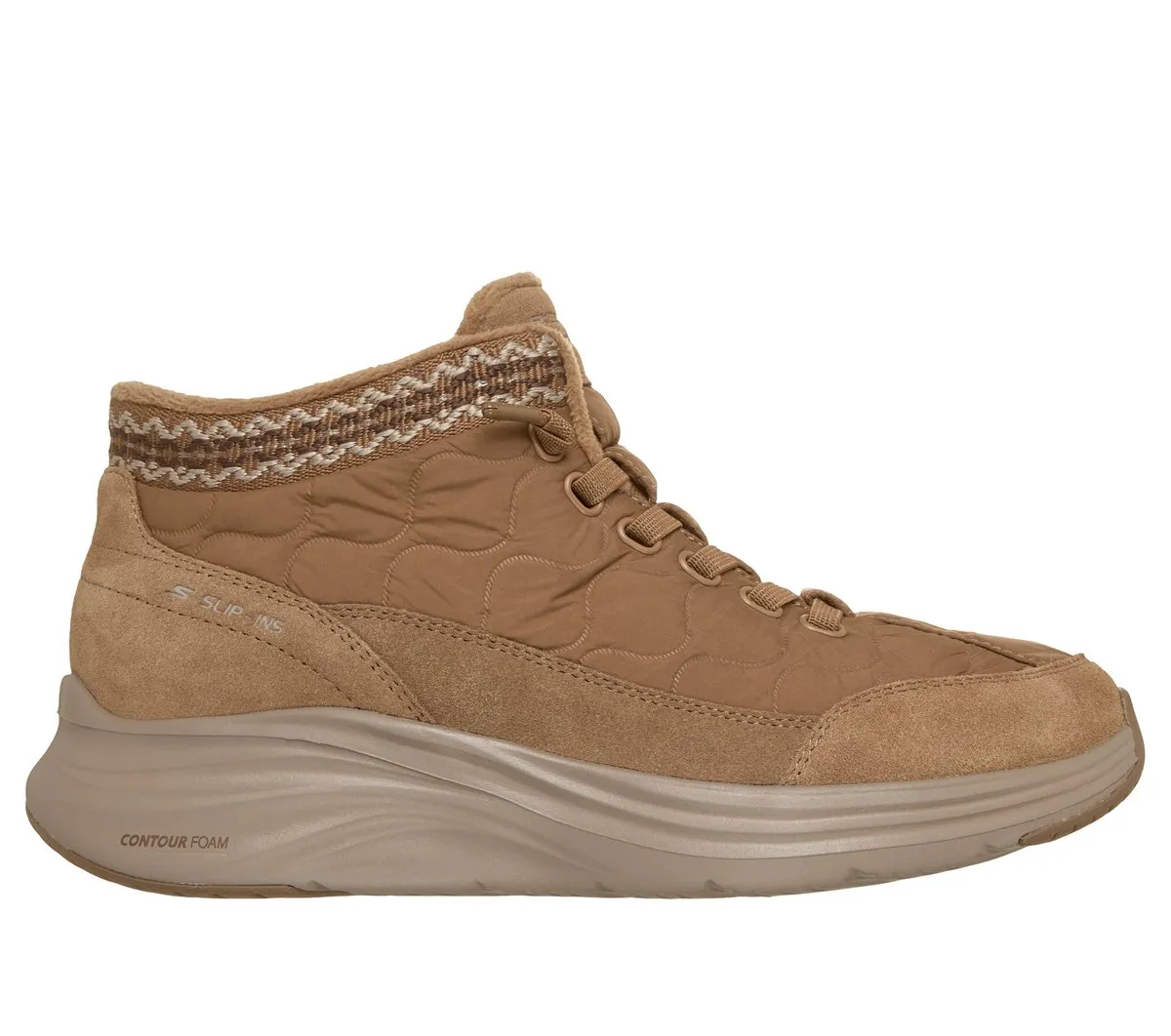 Skechers Slip-ins Relaxed Fit: Contour Foam Boot – Cozy Fit Serene