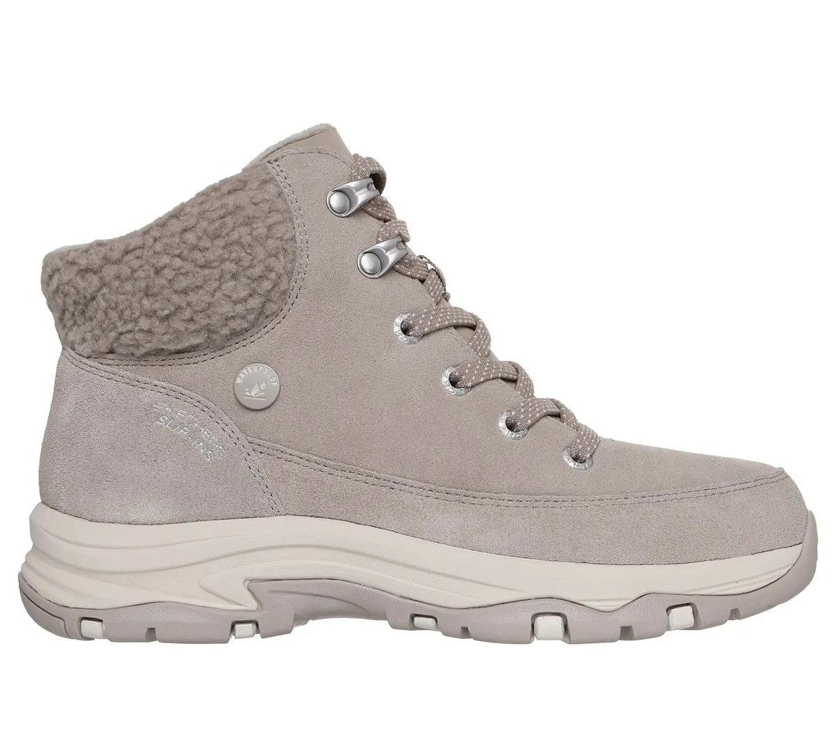 Skechers Slip-ins Waterproof Relaxed Fit: Trego – Snow Breeze