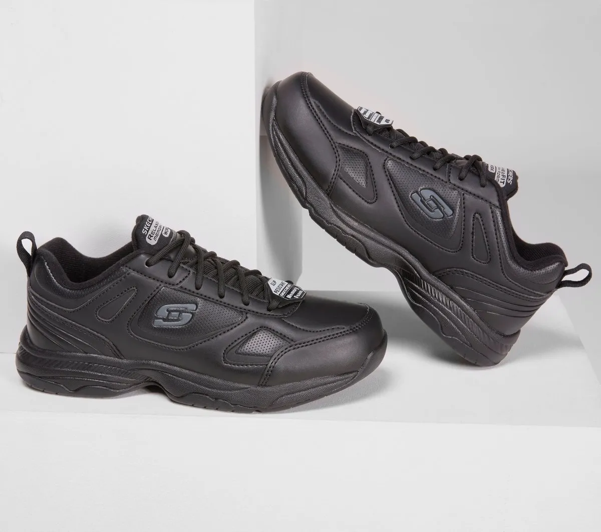 Skechers Work Slip-Resistant Relaxed Fit: Dighton – Bricelyn